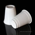 Copos plásticos brancos descartáveis ​​materiais do smoothie dos PP 12oz costume